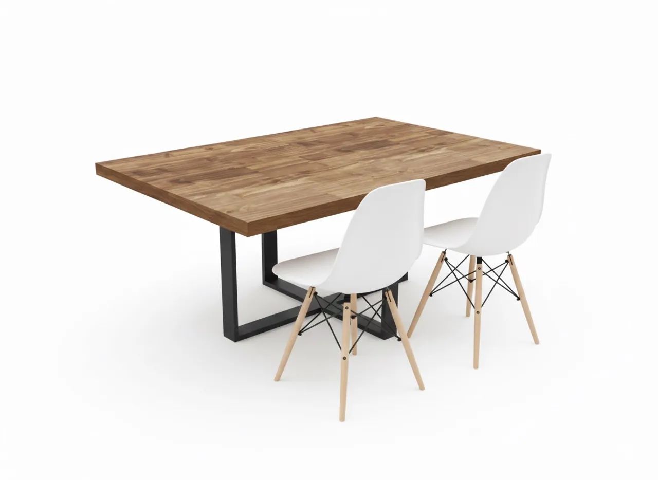 Mesa industrial + 2 cadeiras 64840795256706121