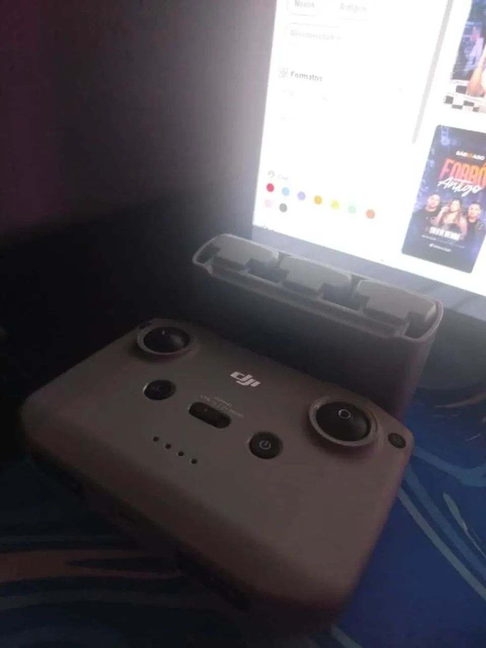 Drone Dji Mini 4k - com 3 baterias - Foto 2