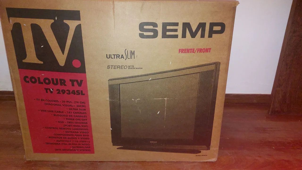 TV 29" Ultra Slim Semp Toshiba Tela Plana - Foto 2