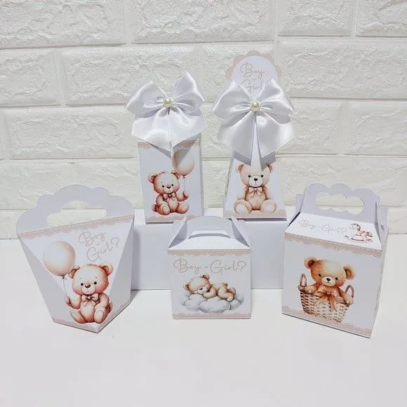 Kit Festa Ursinho - Lembrancinhas Personalizadas
