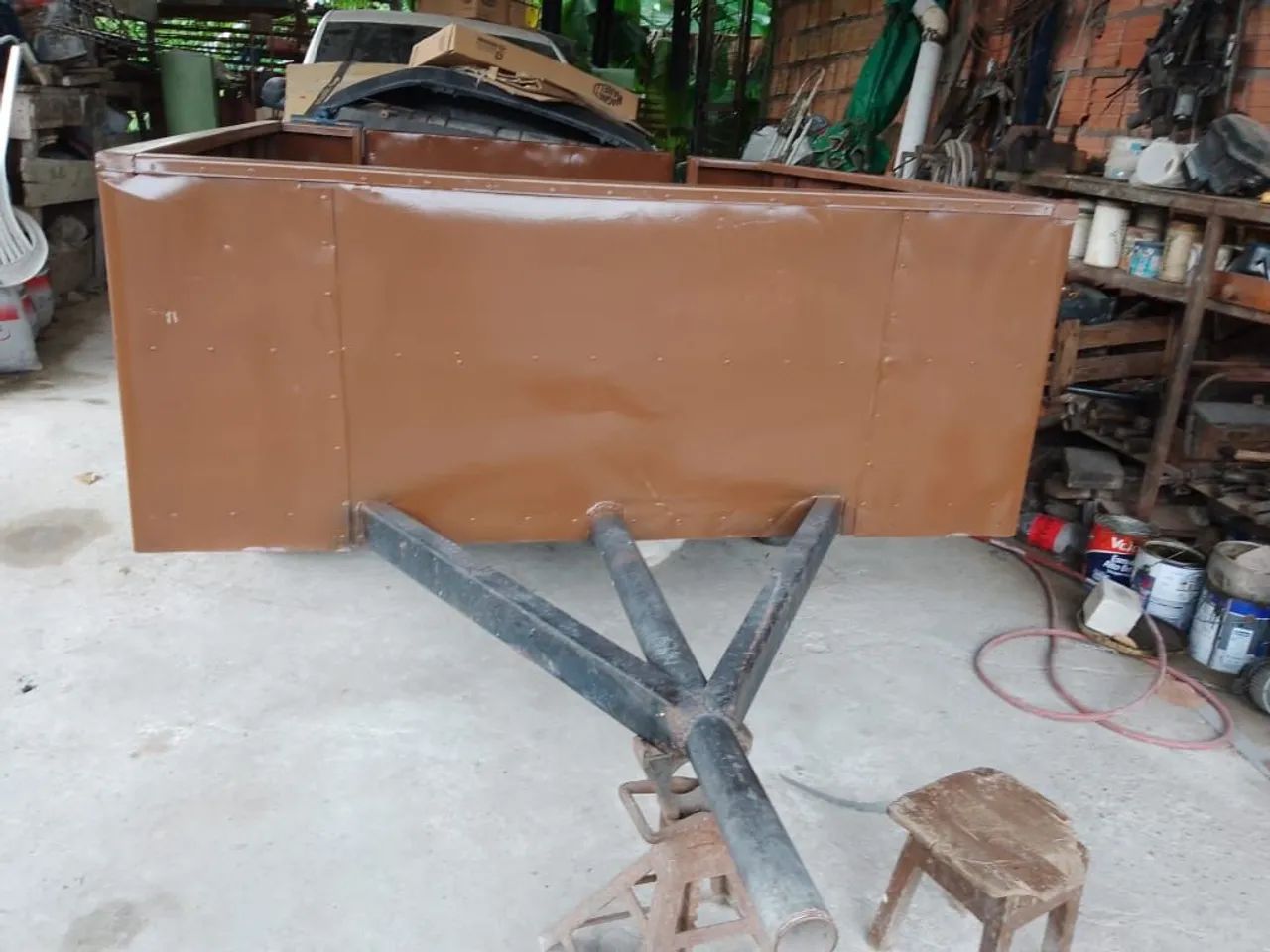 Carretinha para transporte de carga etc - Foto 3