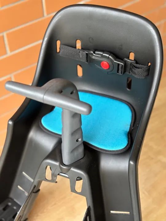 Cadeirinha Bike Polisport Kangaroo Ff Azul Dianteira - Foto 3