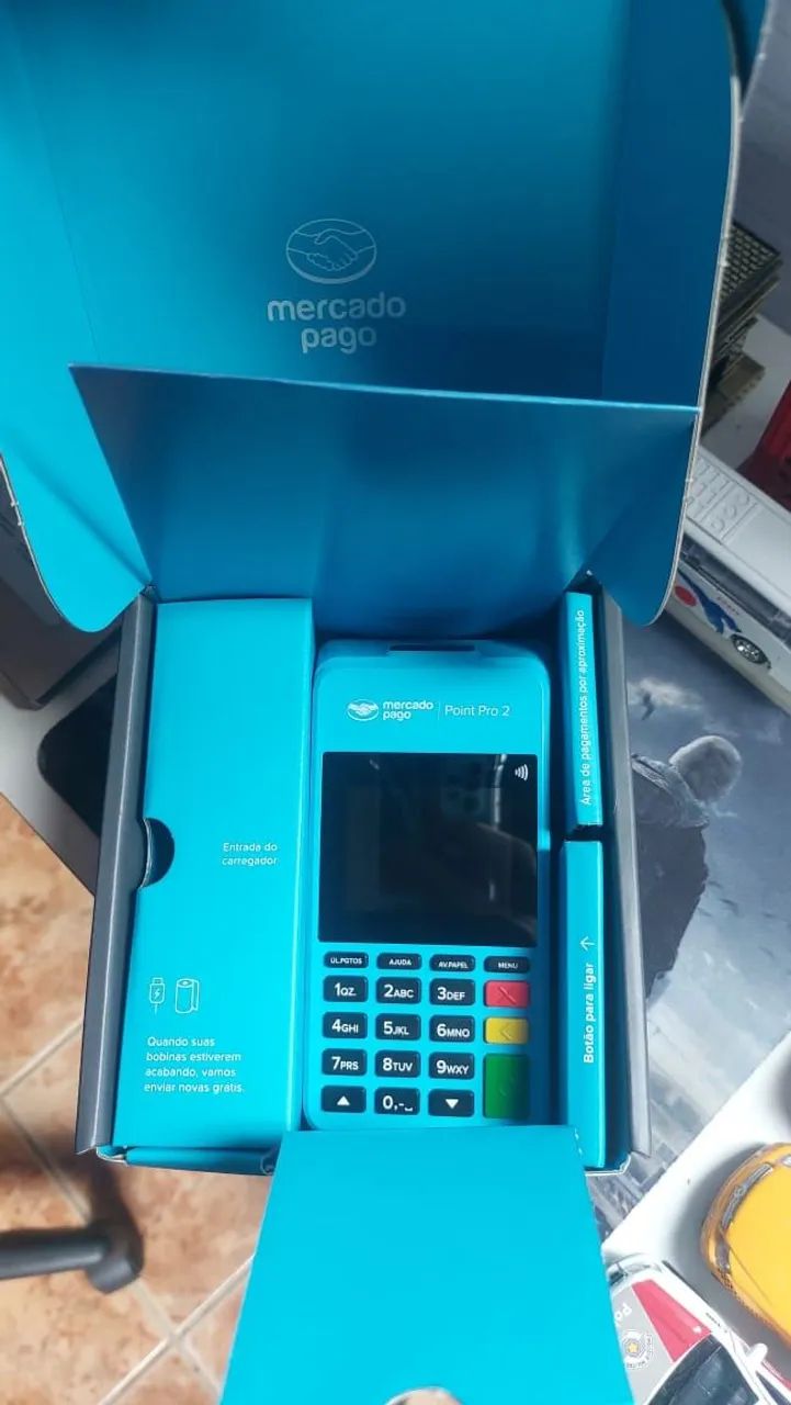 Maquininha Point Pro 2 - Mercado Pago (Semi nova) - Foto 2