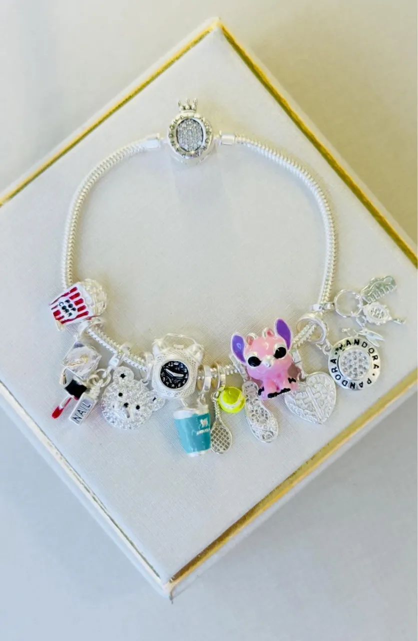 Pandora Princesa em Prata 925 