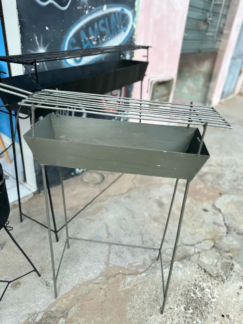 Churrasqueira para espetinho 