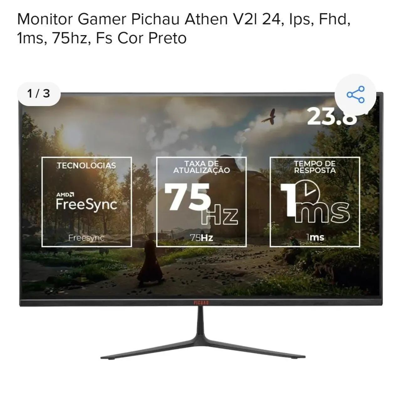 ? Complete PC Gamer + Monitor - RTX 4060 Ti64739265200002124