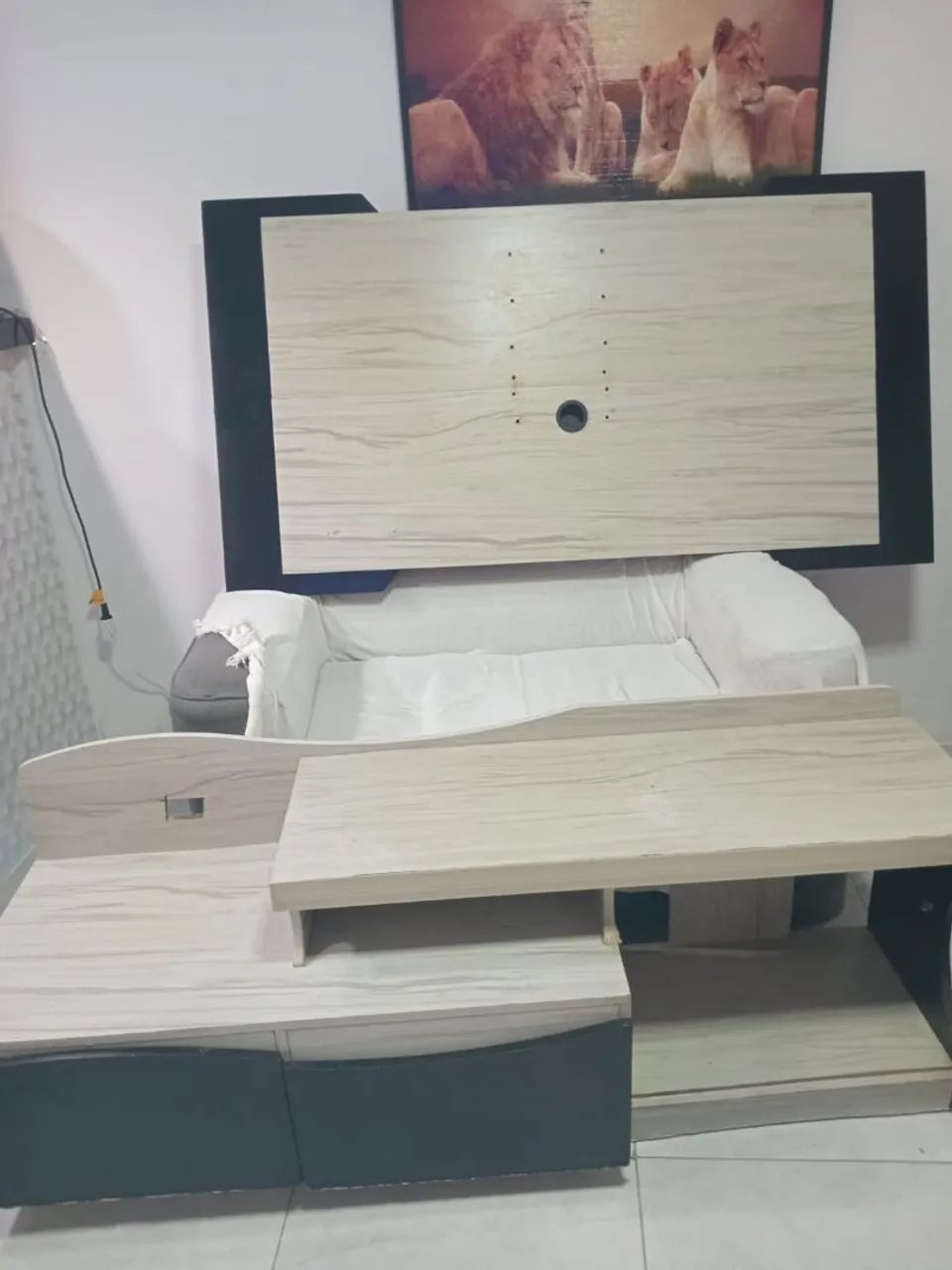 Rack com painel 170 reais - Foto 3