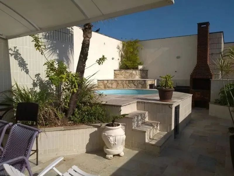 Cobertura Penthouse com piscina, 3 dormitórios, Enseada, Guarujá - Foto 3