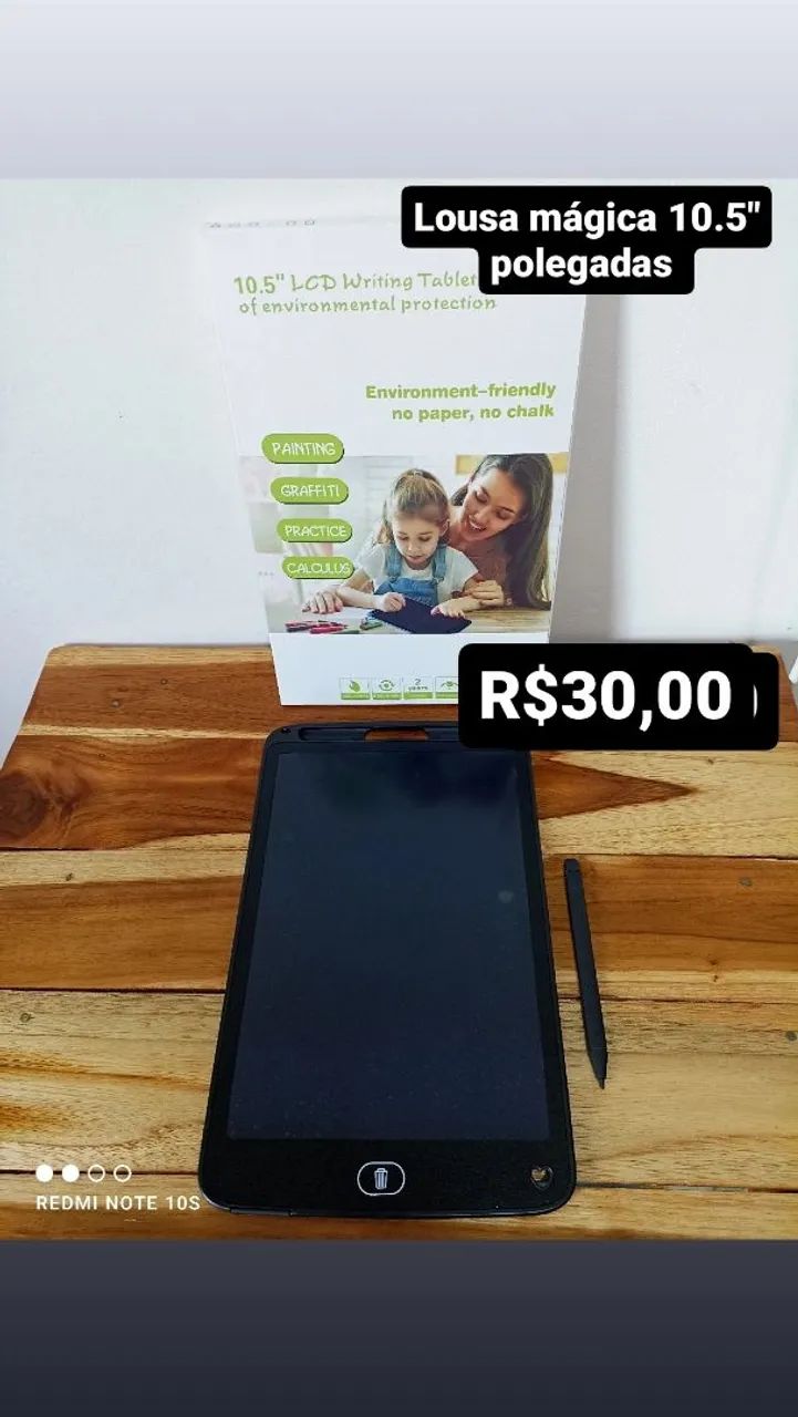 Lousa mágica infantil 10.5" polegadas  / MEGA DESCONTO  - Foto 3