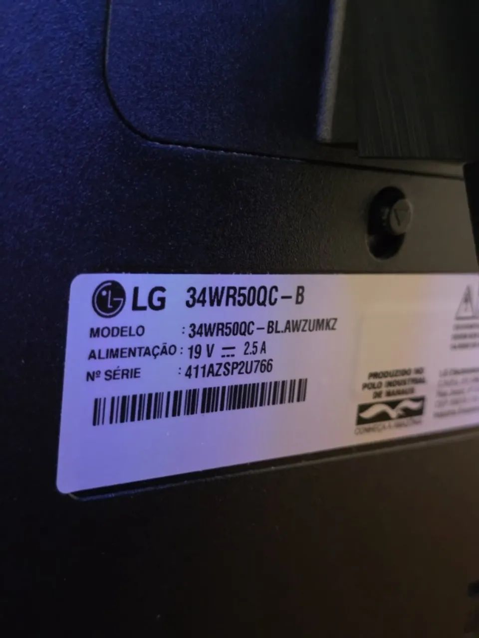 Monitor LG 34"100hz Tela Curva - Foto 4