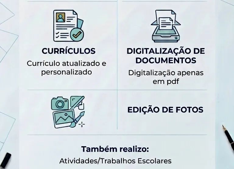 Serviços Freelancer: Slides, Currículos, Pesquisas e Mais! - Foto 2