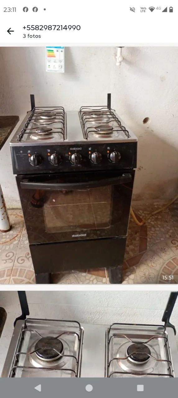 Vendo fogão,bem conservado.