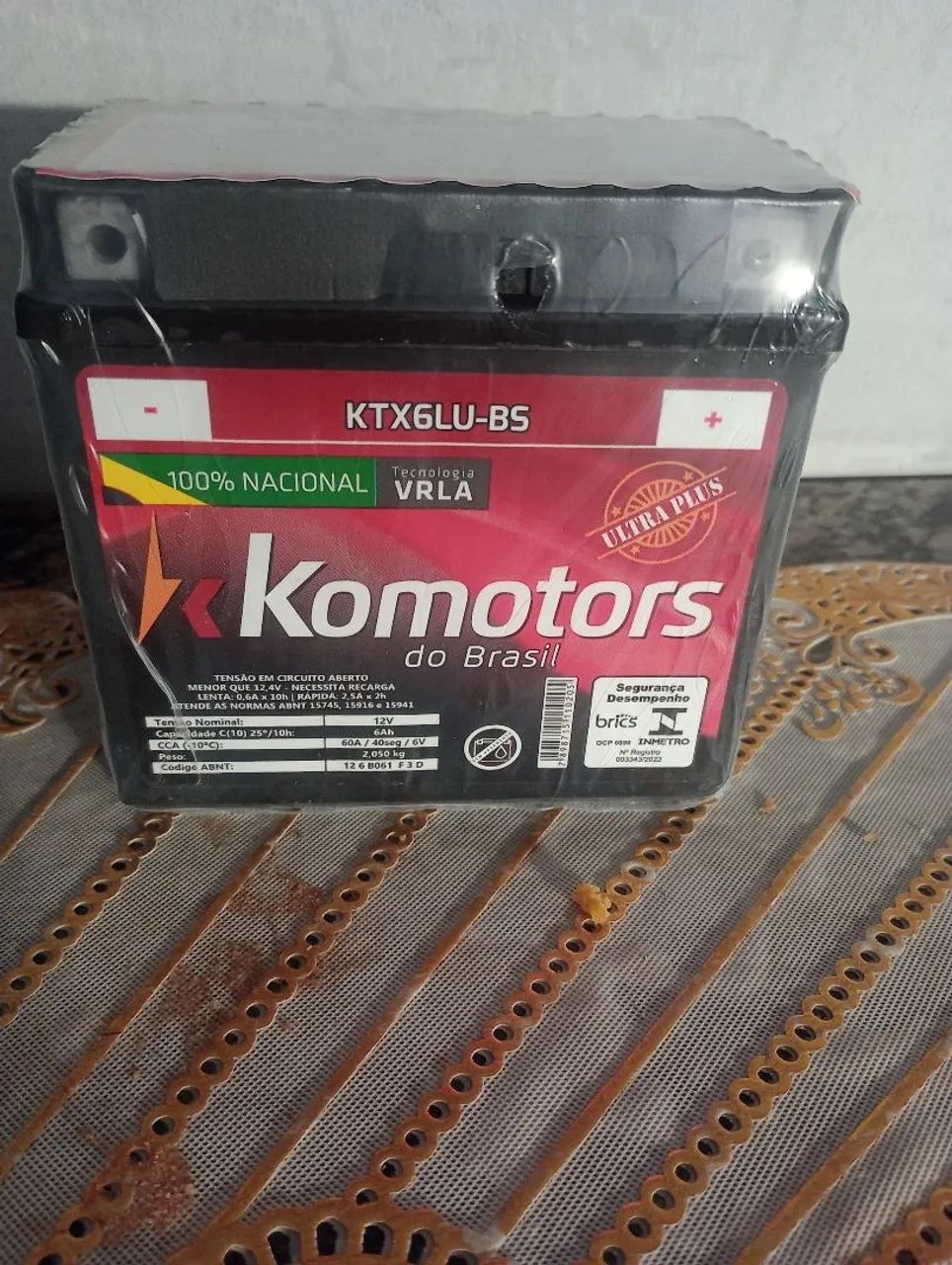 Bateria de Moto  - Foto 2