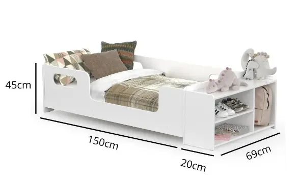 Cama Infantil Nova. Montada com Armario - Foto 2