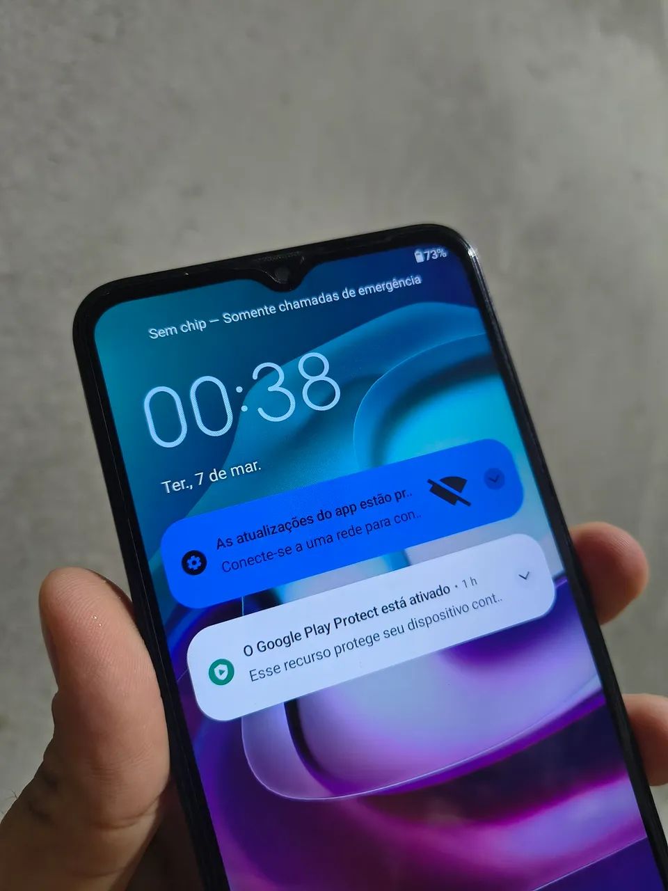 Moto G30 128gb - funcionando tudo, android bom e barato - Foto 4