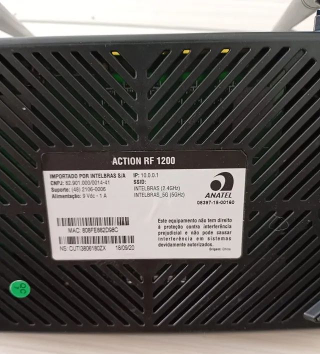 Roteador Intelbras 4 antenas Action RF 1200 - Foto 2