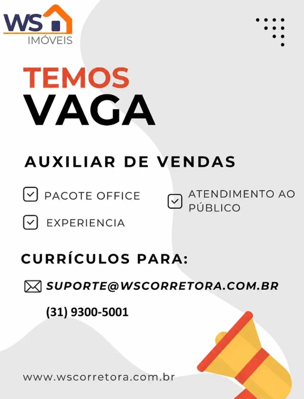 Auxiliar de vendas