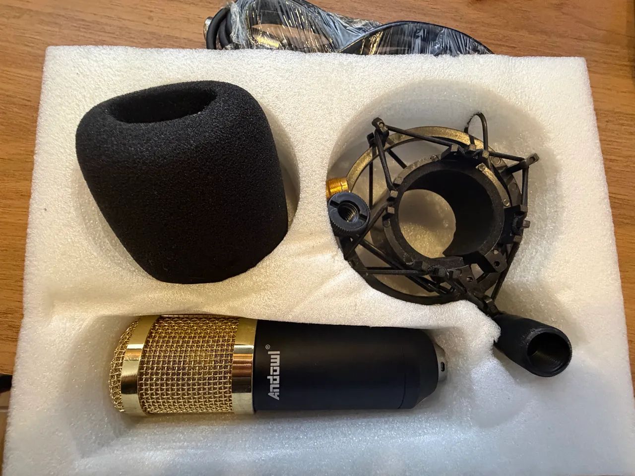 Kit microfone bm 800 pop filter - Foto 2