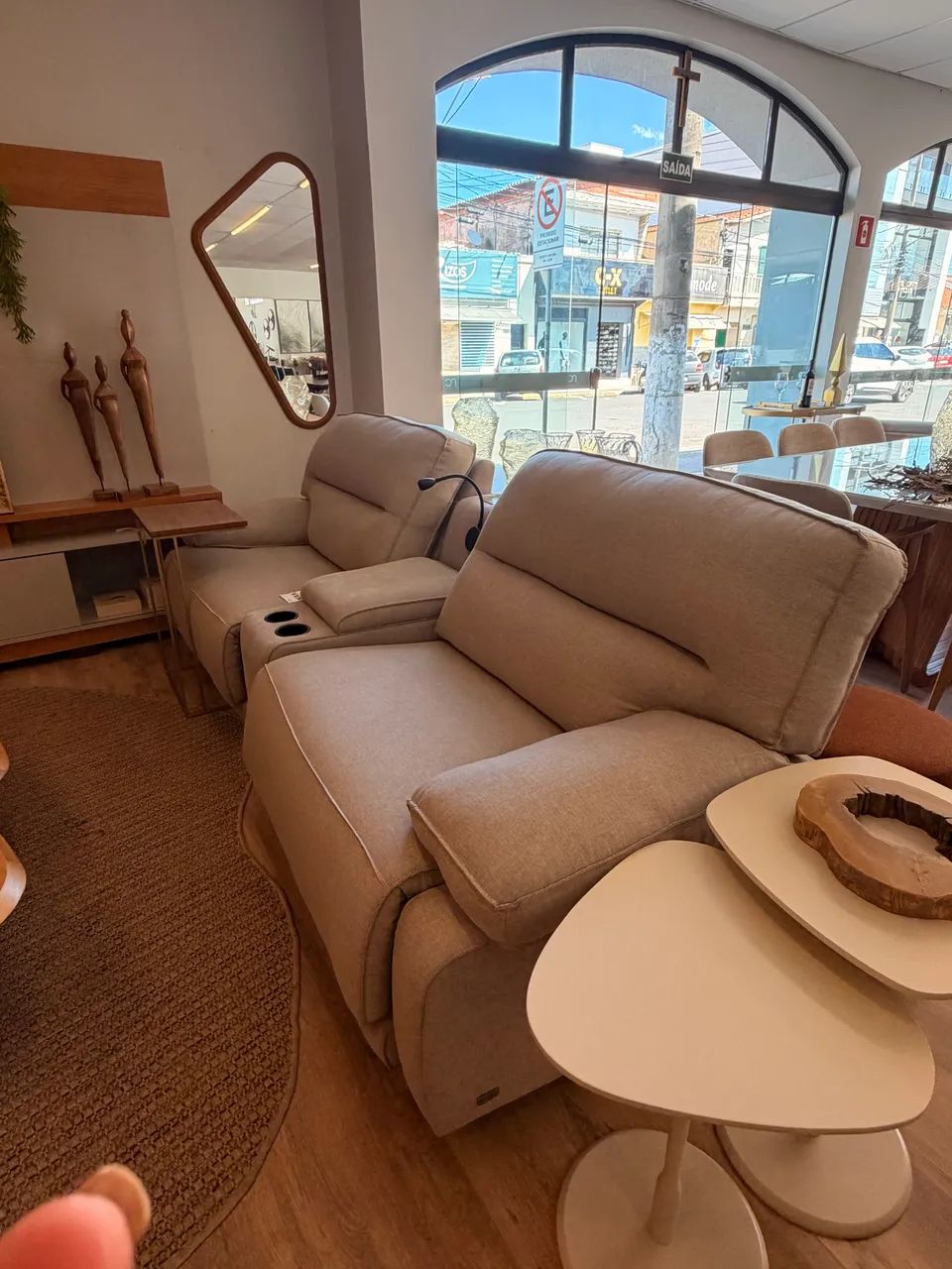 Sofa cinema eletrico