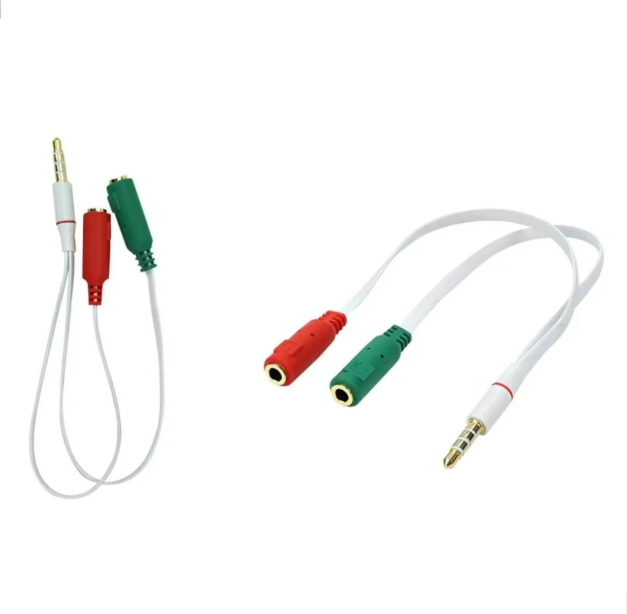 Cabo adaptador conector P2 P3