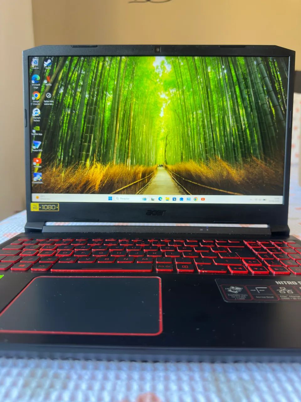 Acer Nitro 5 CORE i5 10th Ssd 256 8gb DDR4  - Foto 5