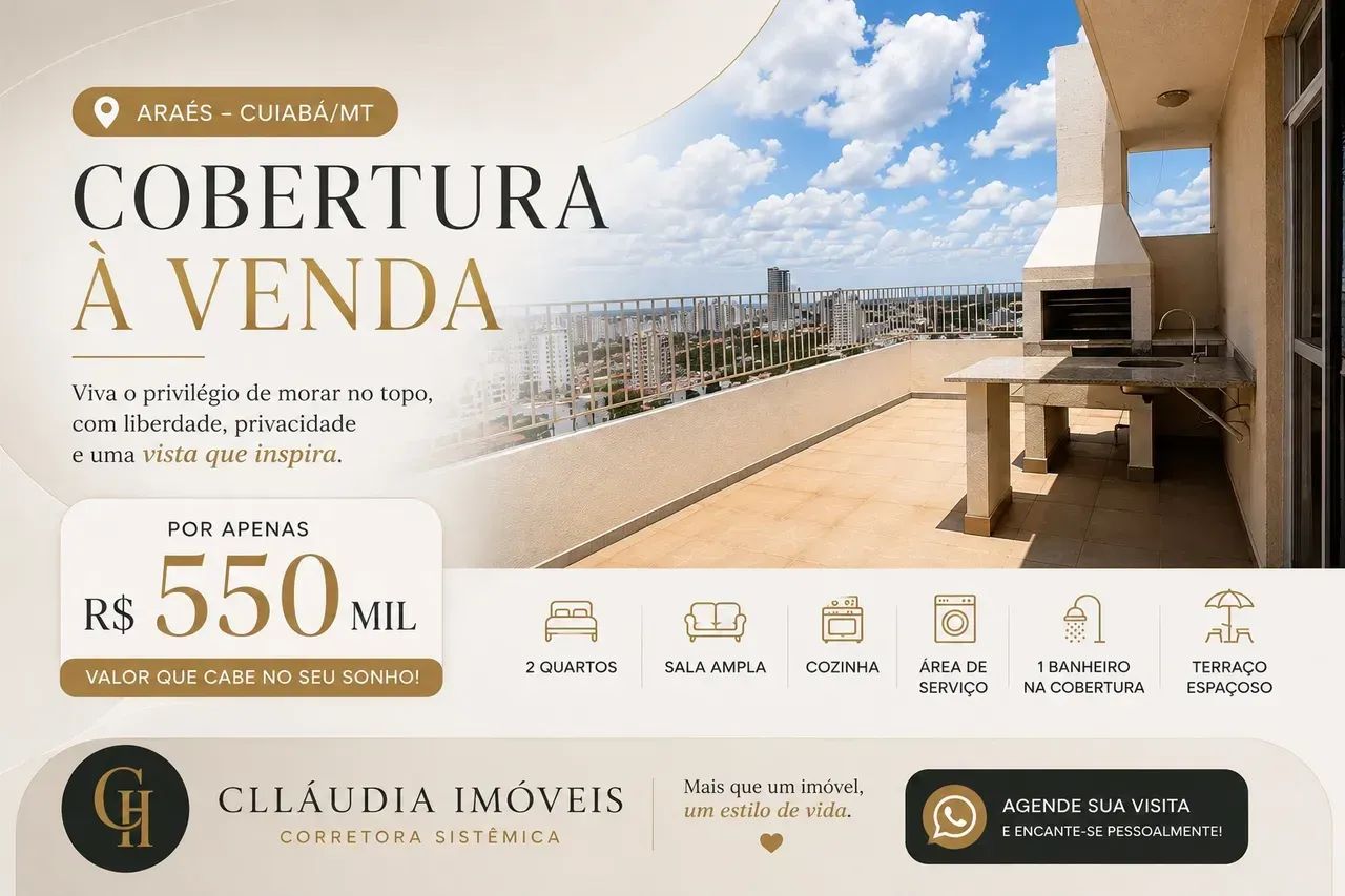 Cobertura bairro Araés