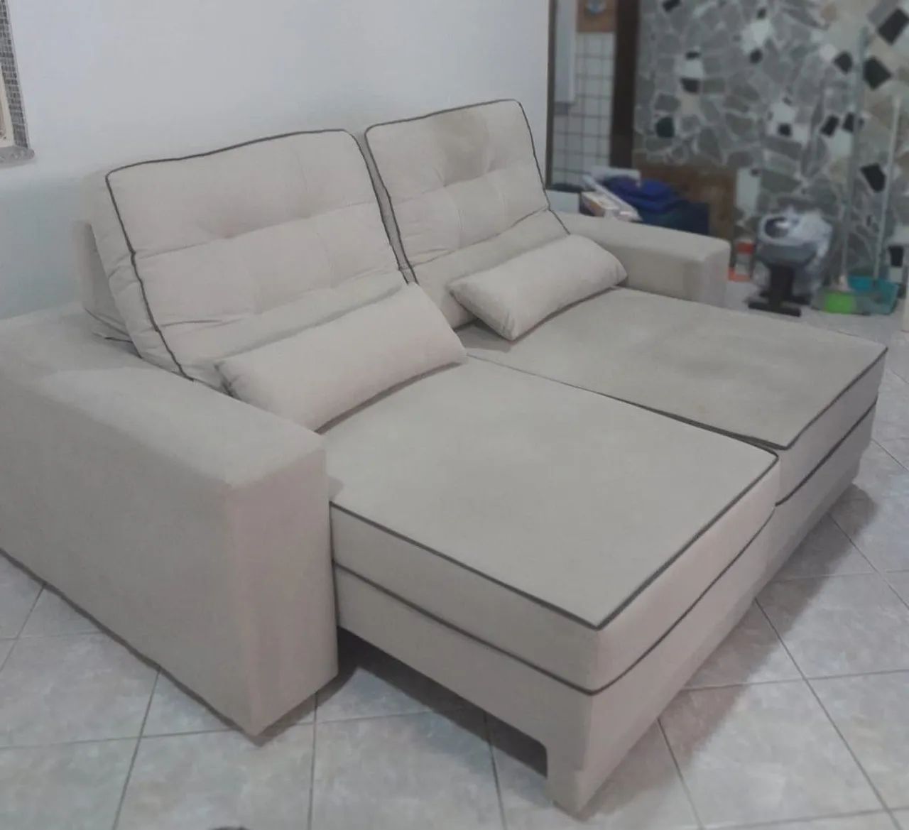 Sofá retrátil e reclinável  - Foto 4