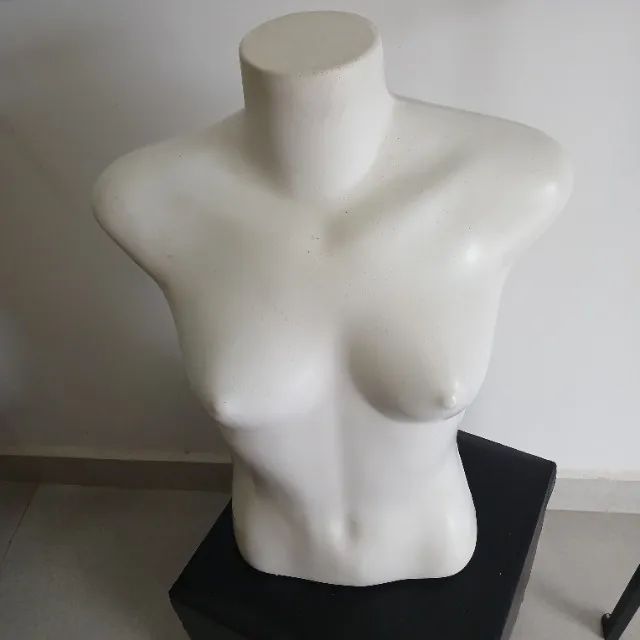 Manequins Femininos de Busto para Loja - Kit com 3 Unidades - Foto 4