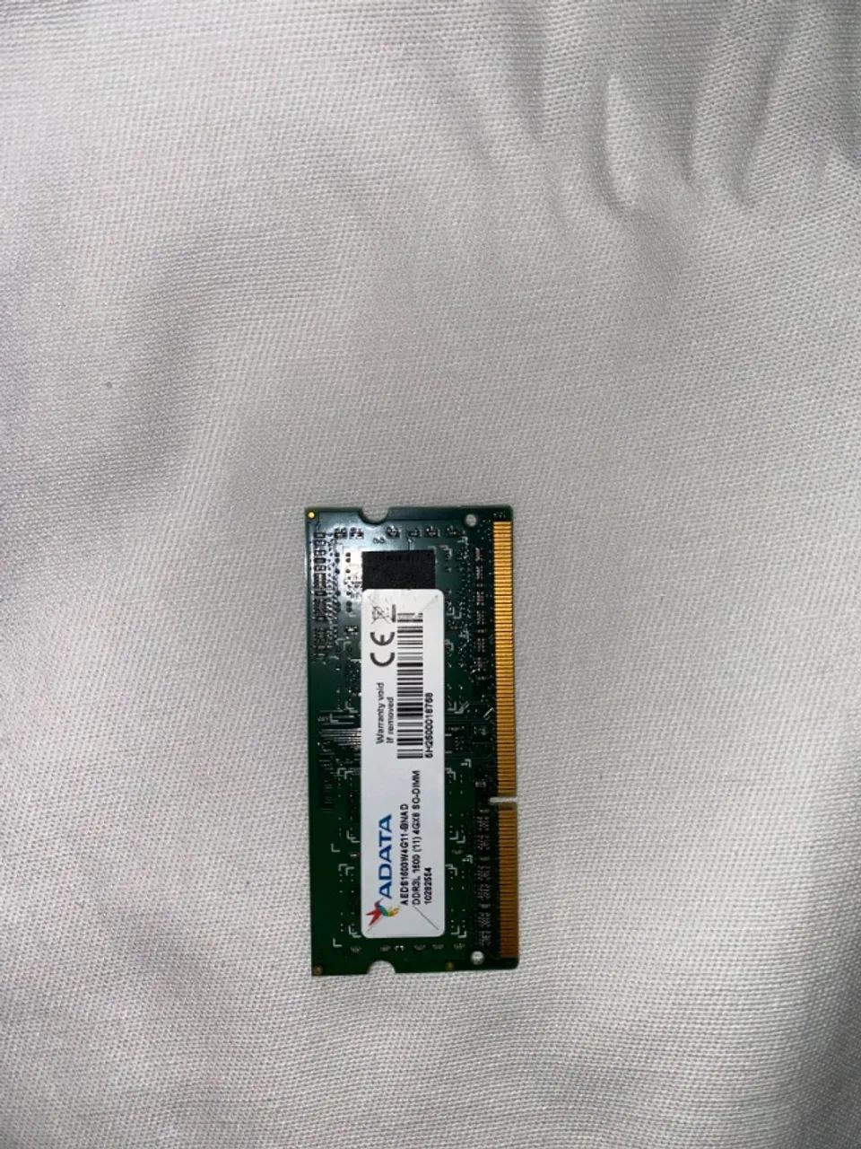 MEMÓRIA RAM (NOTEBOOK) ADATA 4GB DDR3L (1600MHZ - 1.35V) [USADA]