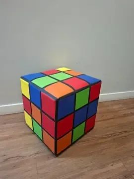 Puff Grande Estado: Seminovo  Puff Gamer - Cubo Mágico