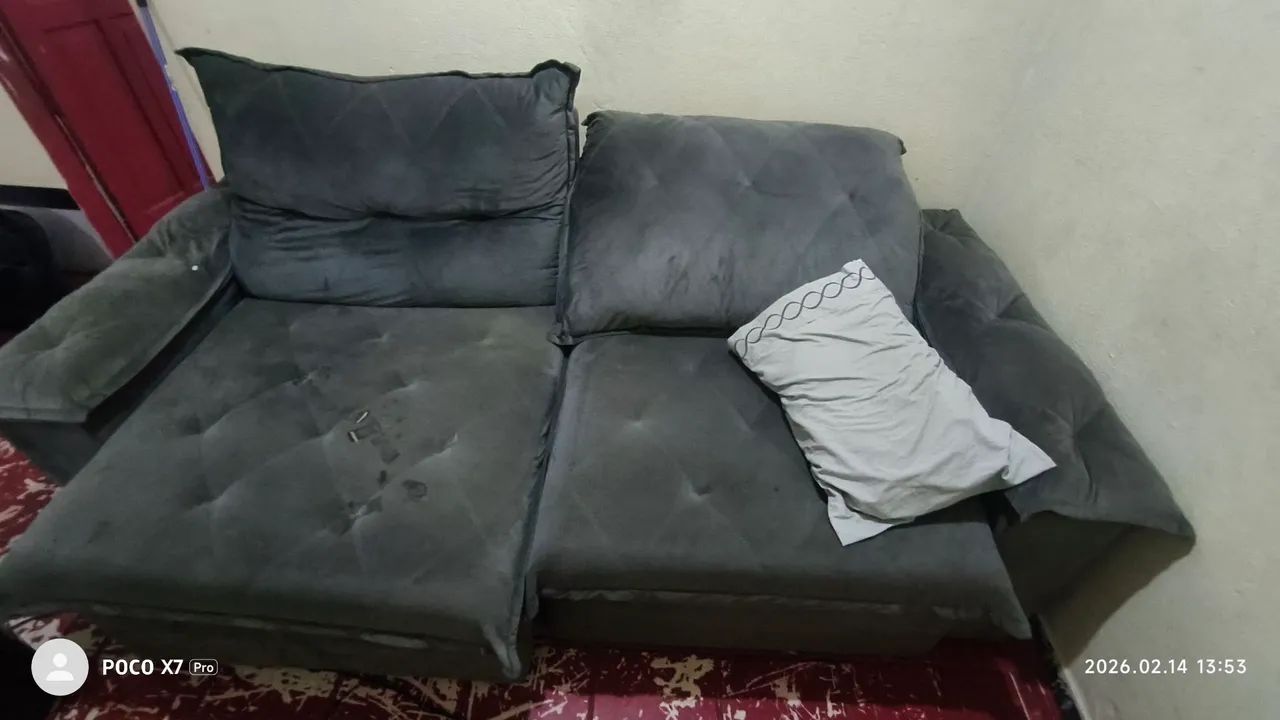 Sofá retrátil 2 lugares  - Foto 2