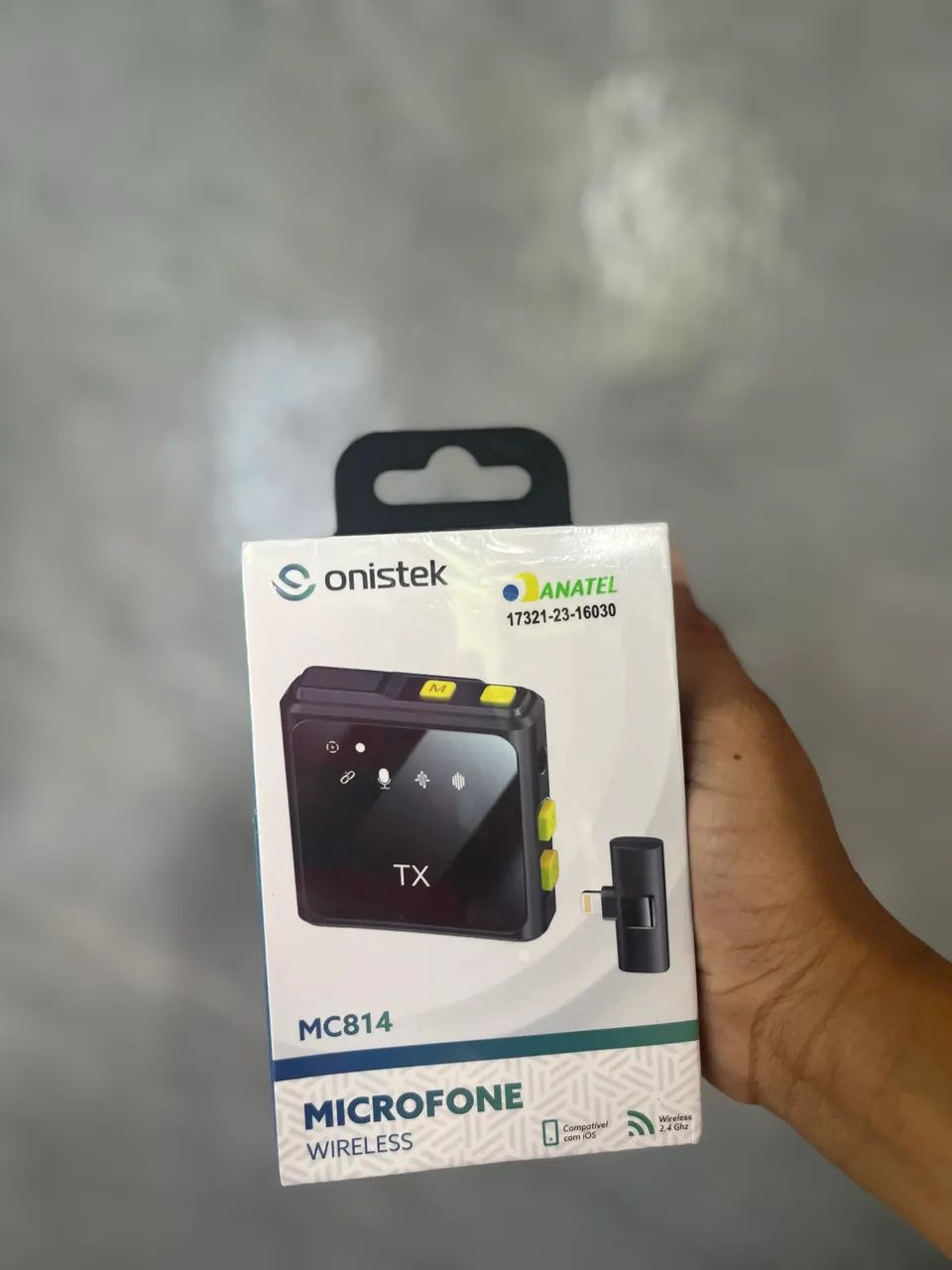 Microfone gravação profissional iPhone - ENTREGA A DOMICÍLIO 