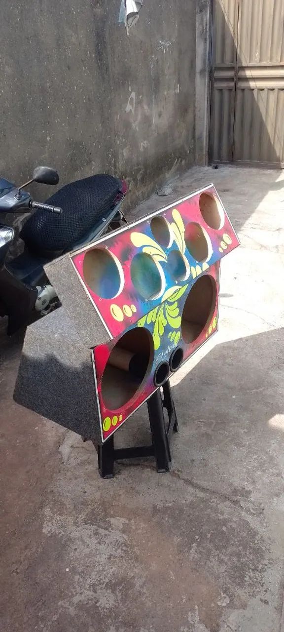 Caixa de grave com a paredinha - Foto 2