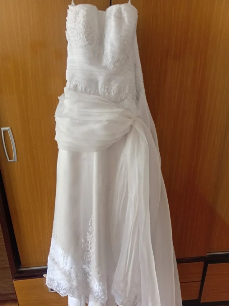 vestido de noiva tomara que caia branco - Foto 3