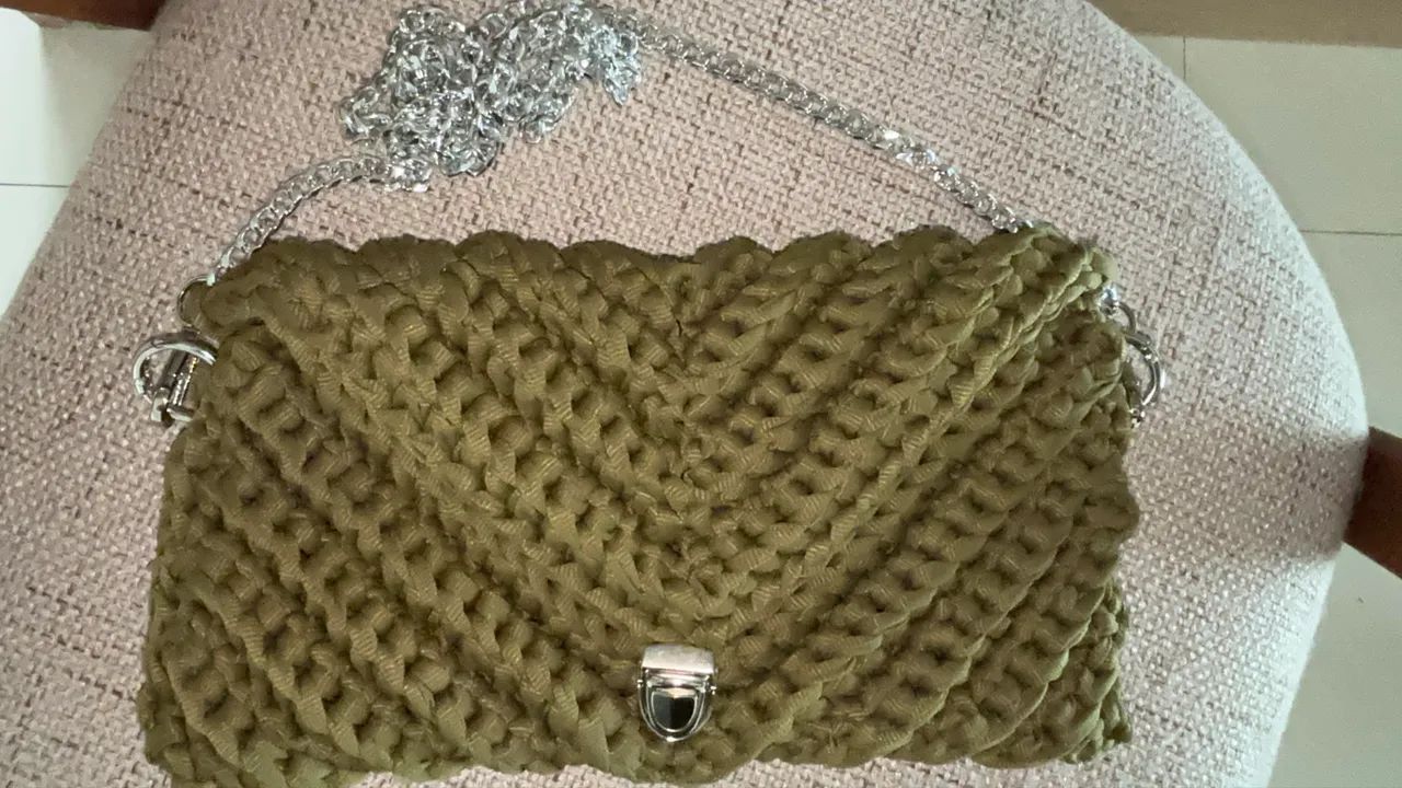 Bolsa elegante crochê  - Foto 3
