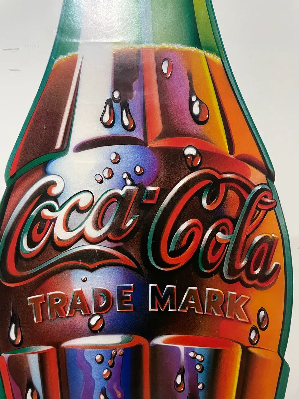 Pôster vintage coca cola - Antiguidades - Ceilândia Norte