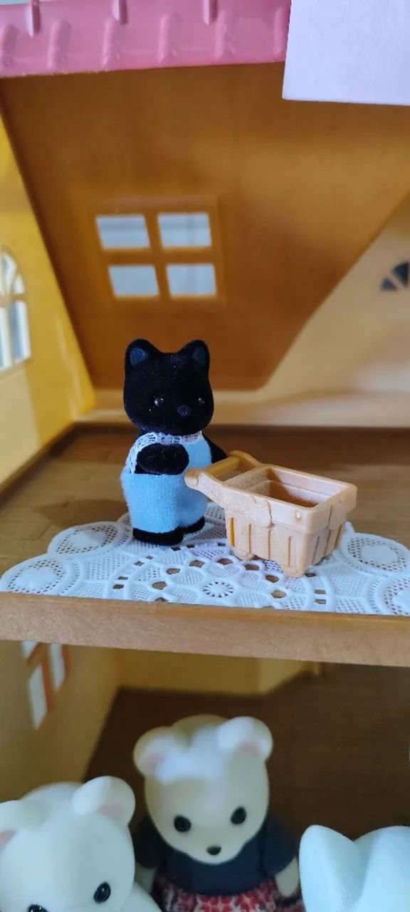 Gato midnight sylvanian families  - Foto 3