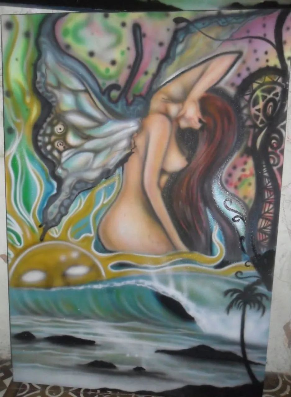 Paineis pinturas personalizadas grafittis  - Foto 2