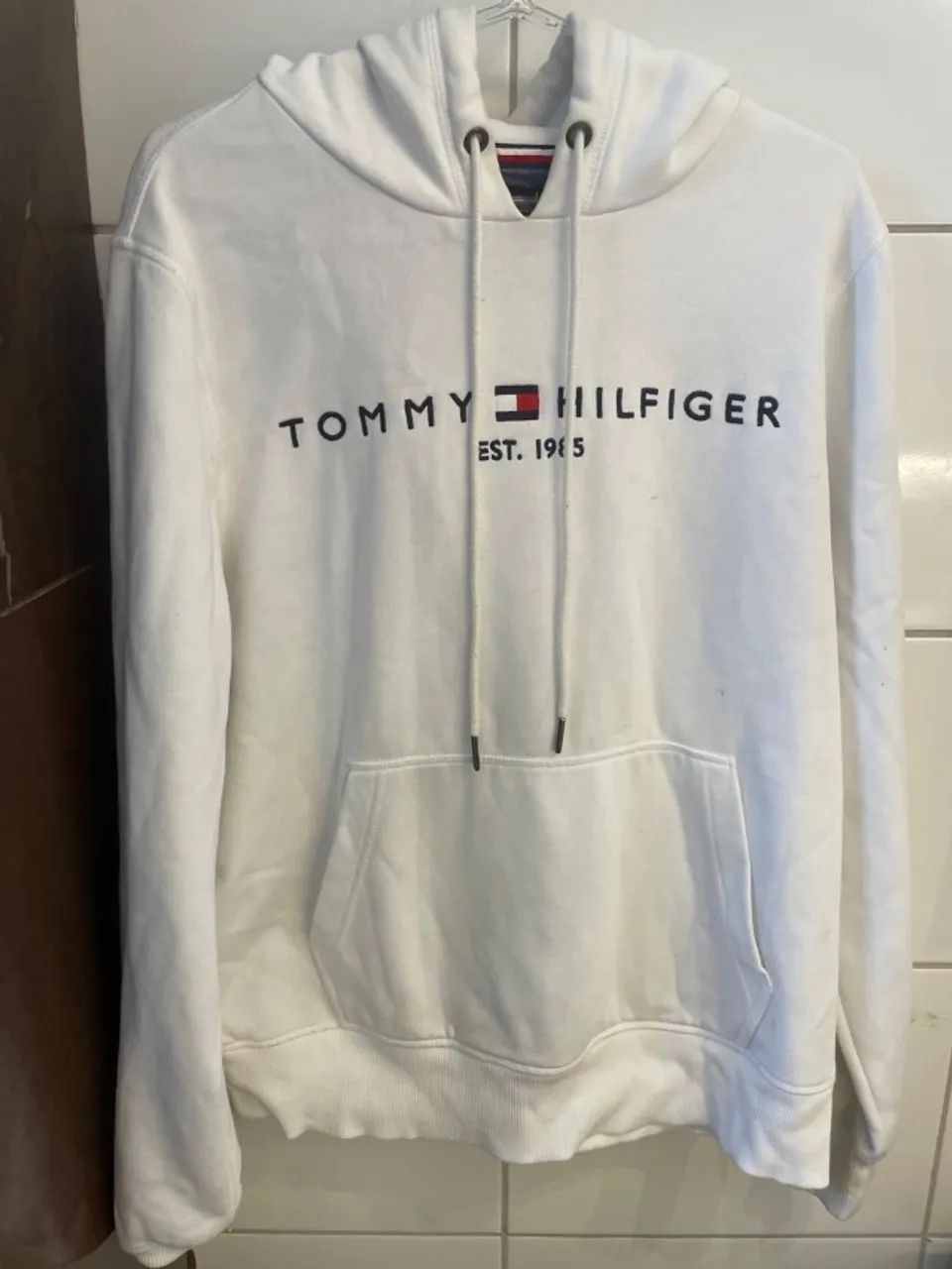 moletom tommy branco  - Foto 2