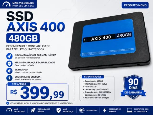 SSD 480 Gb