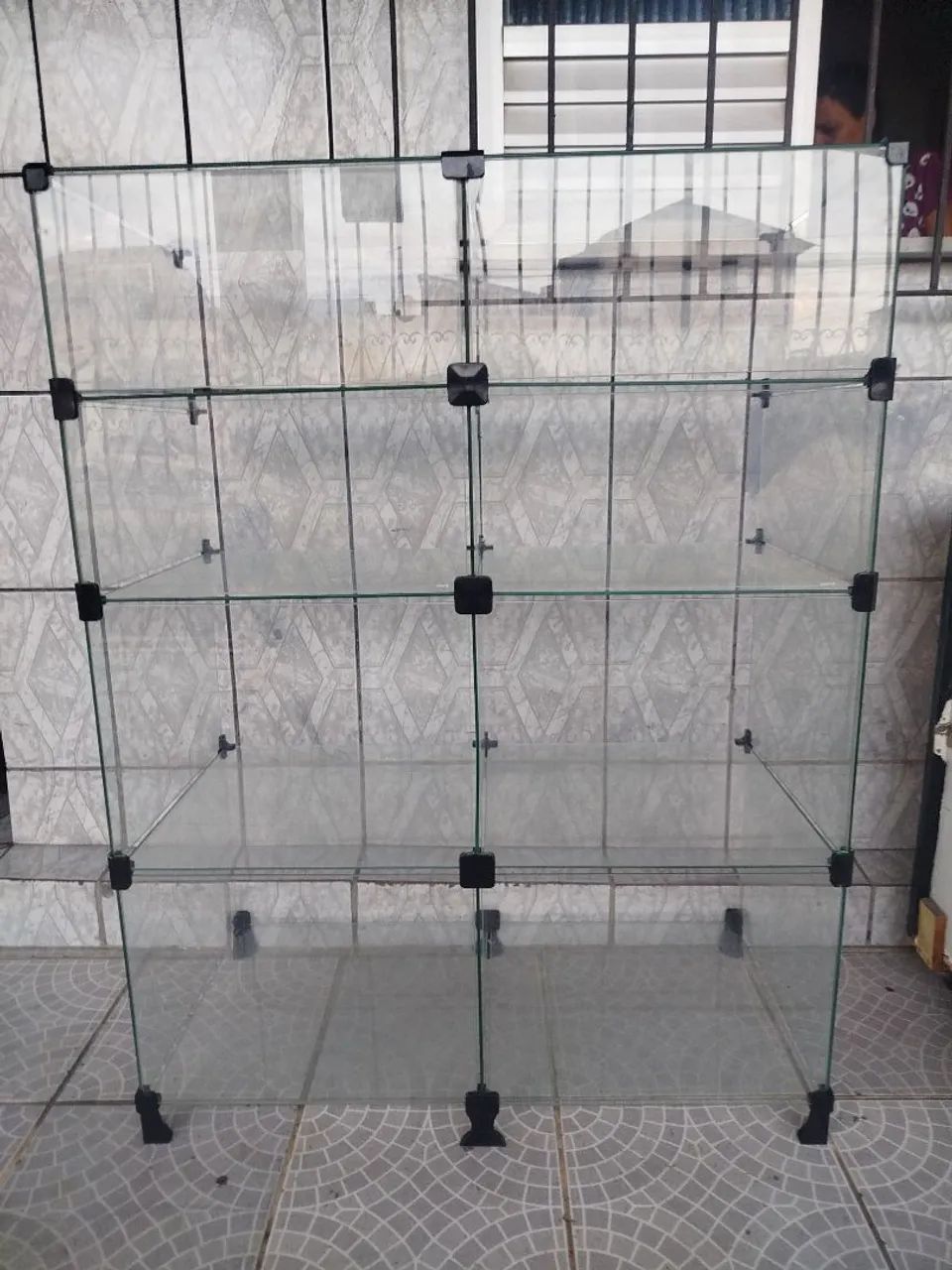 Balcão de vidro 