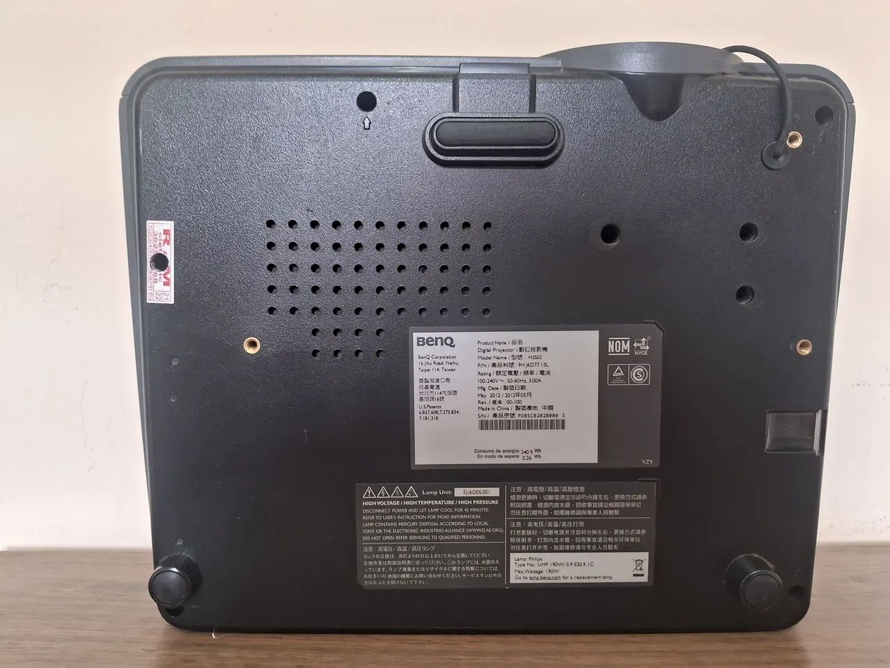 Projetor   Benq   MS502  - Foto 4