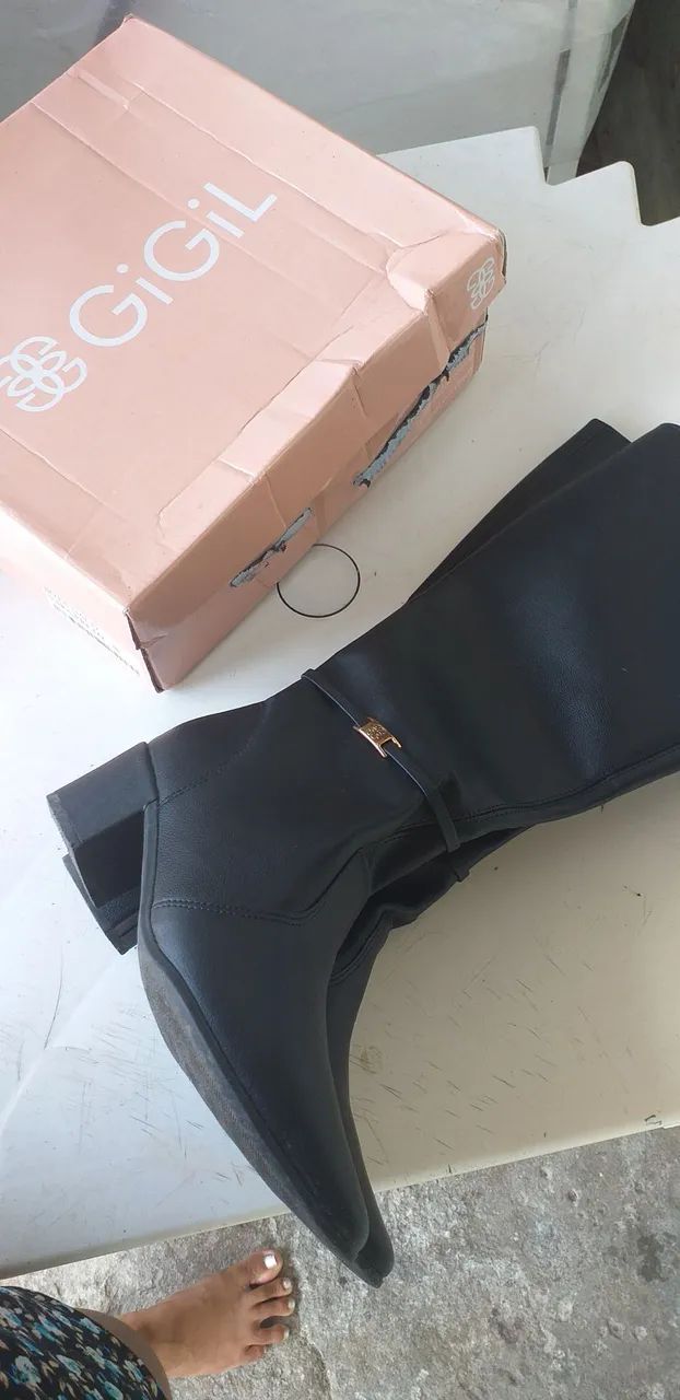 Bota cano alto 36 - Foto 4