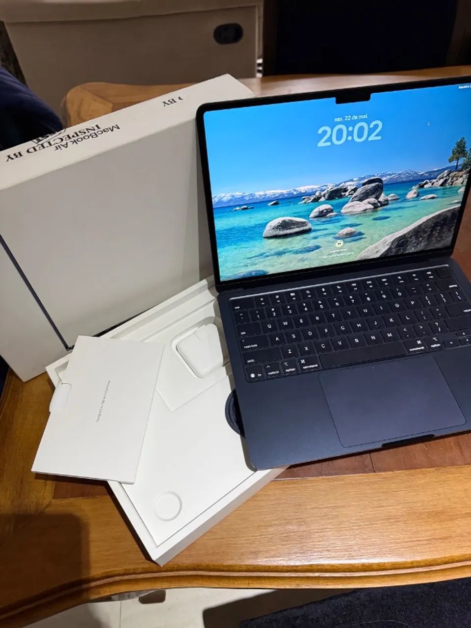 ほぼ新品 MacBook Air M4 16GB 256GB バッテリー100% MacBook Air M4 16GB de Ram 256GB SSD(100% de bateria, garantia