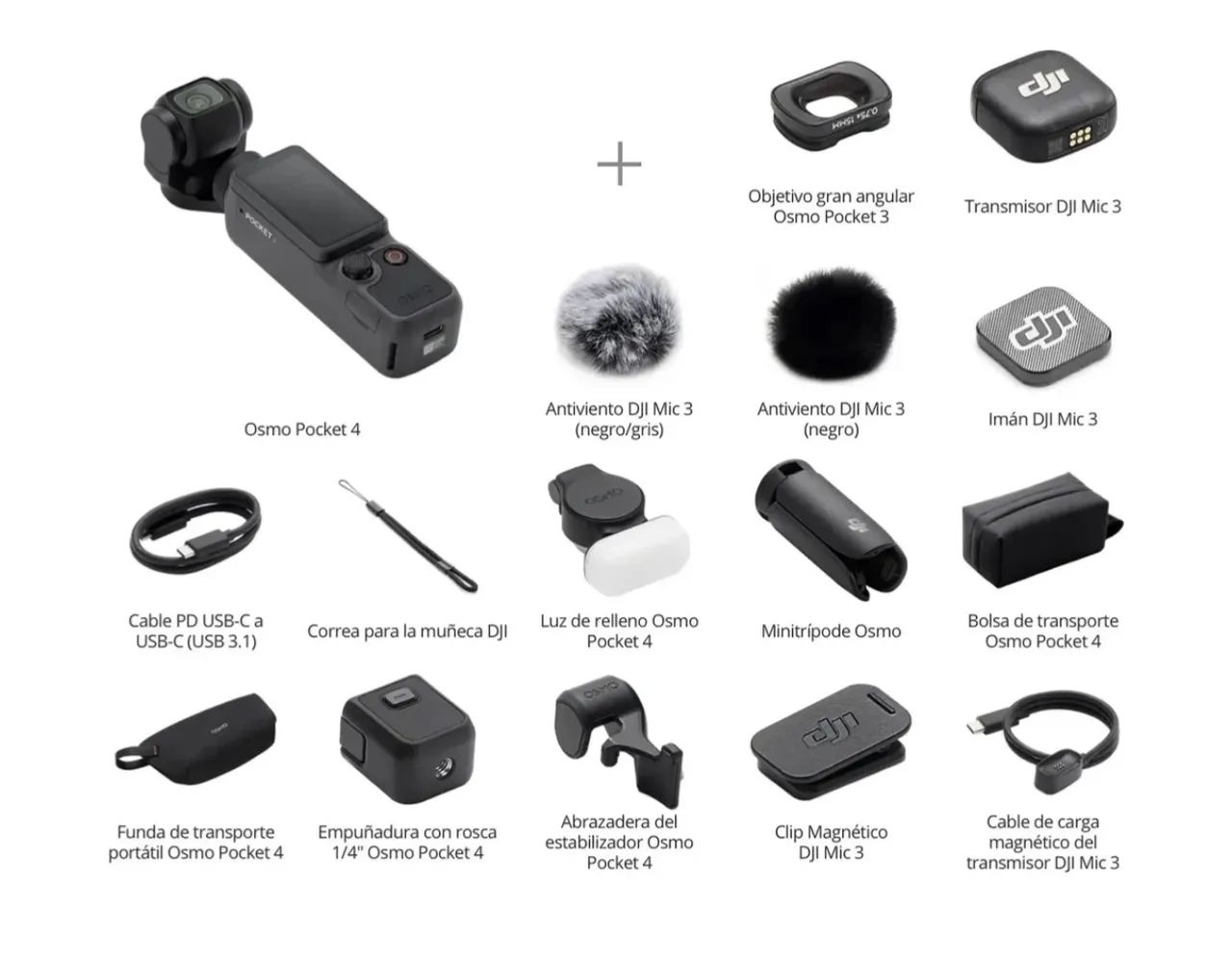 OSMO POCKET 4 CREATOR COMBO - Foto 3