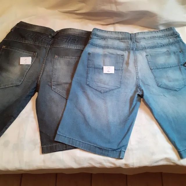 Calças e Bermudas Jeans masculinas ( 6 pcs ) - Foto 2