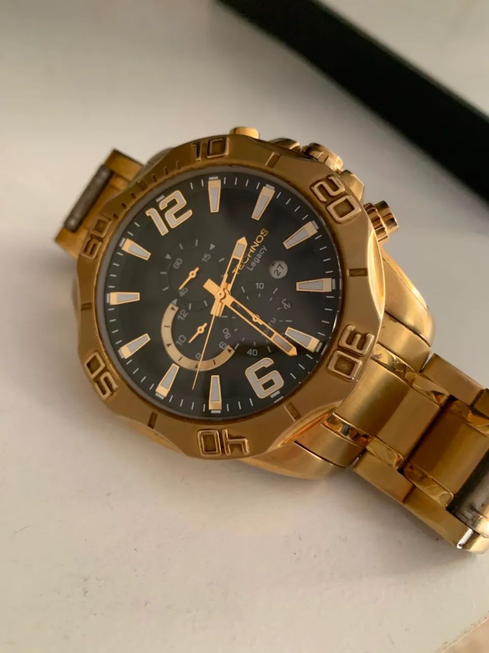 Relógio Technos Legacy Dourado - Impecável e Elegante
