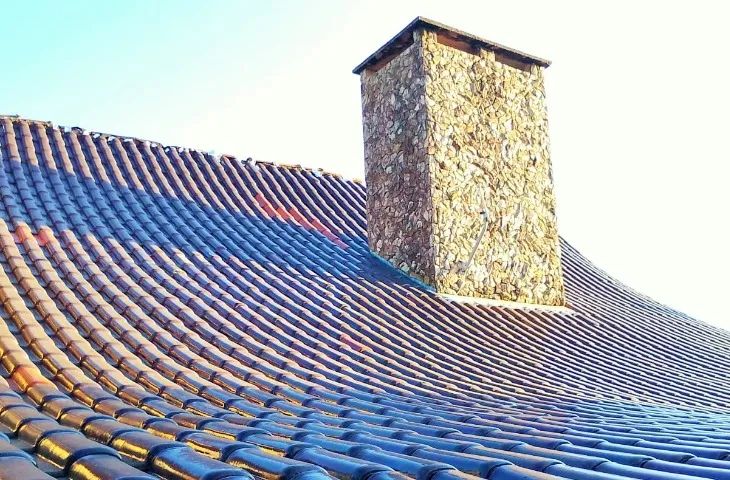 Glazed Colonial Roof Tile