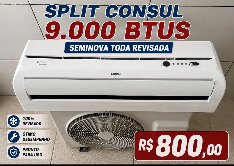 Ar condicionado 9000 btus