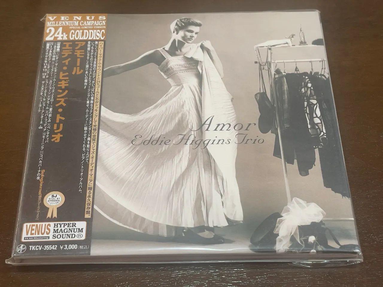 CD Jazz Eddie Higgins Trio Amor Venus 24k Gold OBI Raro - CDs